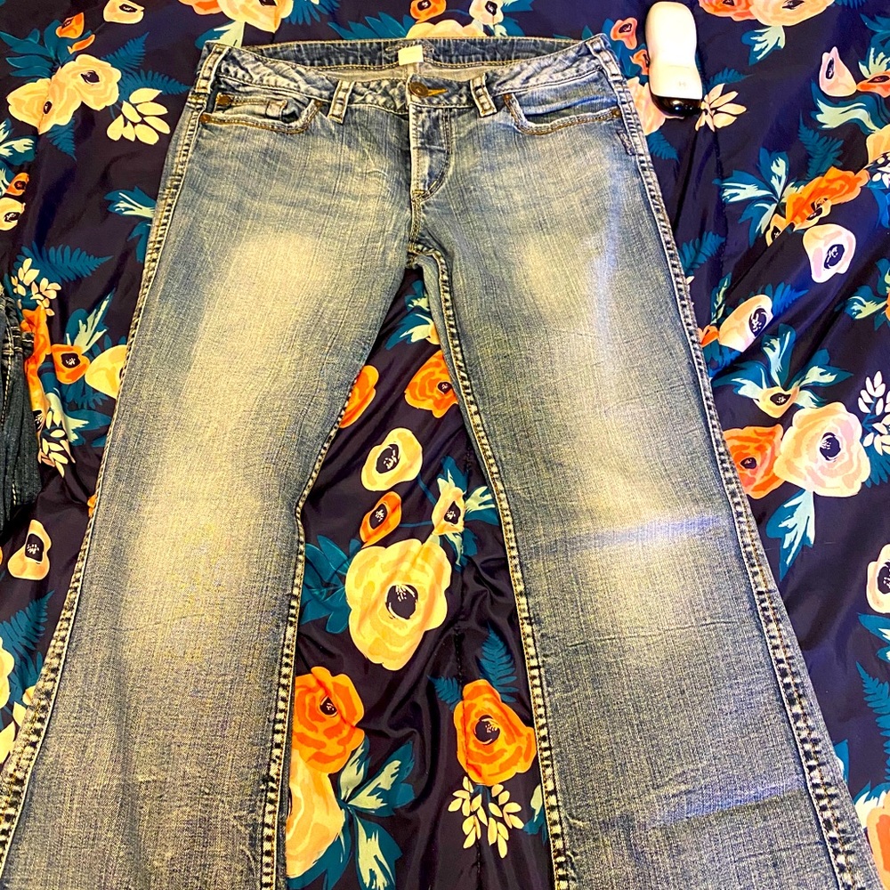 Silver jean